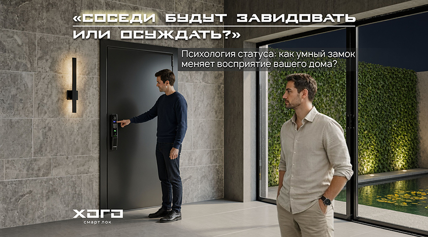 «Соседи будут завидовать или осуждать?» — Психология статуса: как умный замок меняет восприятие вашего дома